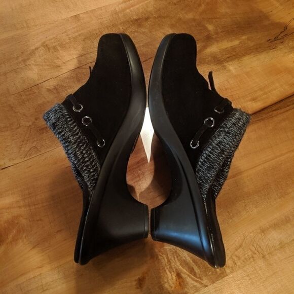 White Mountain Noreaster clog leather black 8.5 - Picture 3 of 6